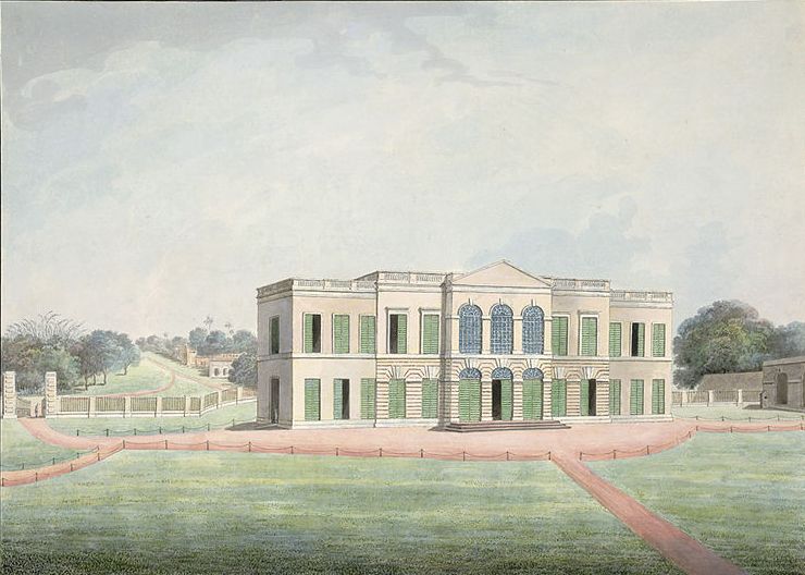 East India Company’s Factory, Cossimbazar, 1795