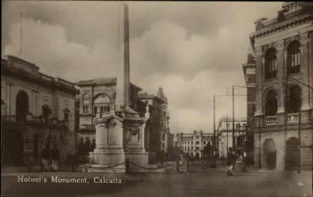 Holwel's Monument - Calcutta (Kolkata) c1910